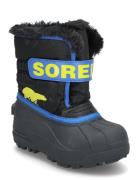 Childrens Snow Commander Sport Winter Boots Winter Boots W. Velcro Bla...