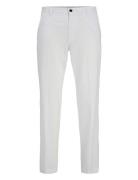 Jpstkarl Jjsummer Chino Ln Styd Bottoms Trousers Chinos White Jack & J...