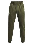 Ua Icon Fleece Jogger Bottoms Sweatpants Khaki Green Under Armour