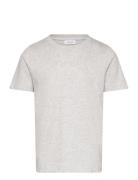 Dexter T-Shirt Kids Tops T-Kortærmet Skjorte Grey Les Deux