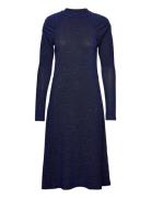 Rosie Dress Knælang Kjole Navy Lollys Laundry