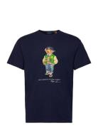 Classic Fit Polo Bear Jersey T-Shirt Tops T-Kortærmet Skjorte Navy Pol...