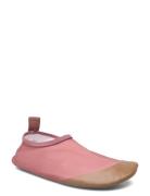 Swim Shoe - Solid Slippers Hjemmesko Pink Mikk-line