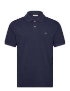 Reg Emb Archive Shield Polo Tops Polos Short-sleeved Navy GANT