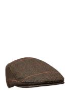 Barbour Chev Flat Cap Accessories Headwear Flat Caps Khaki Green Barbo...