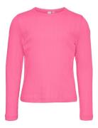 Vmjulieta Ls Top Jrs Girl Tops T-shirts Long-sleeved T-Skjorte Pink Ve...