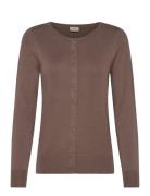 Frzubasic 60 Cardigan Core Tops Knitwear Cardigans Brown Fransa