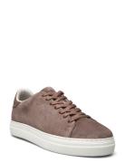 Slhdavid Chunky Suede Sneaker Noos Low-top Sneakers Brown Selected Hom...