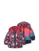 Reversible Parka Floral For Baby Girl Foret Jakke Multi/patterned Bobo...