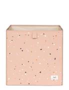 3 Sprouts Storage Box, Terrazzo/Clay Home Kids Decor Storage Storage B...