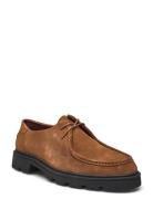 Minnesota Low - Cognac Suede Loafers Flade Sko Brown Garment Project