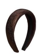 Glim Hairbrace Accessories Headwear Headbands Brown Becksöndergaard