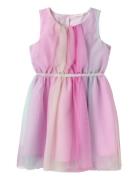 Nmfnudella Tulle Spencer Dresses & Skirts Dresses Partydresses Pink Na...