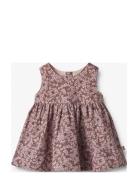 Pinafore Wrinkles Sienna Dresses & Skirts Dresses Partydresses Pink Wh...