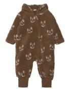 Wholesuit Teddy W. Lining Outerwear Fleece Outerwear Fleece Suits Brow...