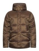 Cloud Down Parka Sport Jackets Padded Jackets Brown Sail Racing