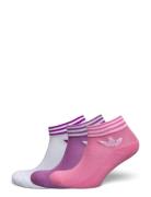 Trefoil Ankle Sock Half-Cushi D 3 Pair Pack Lingerie Socks Footies-ank...