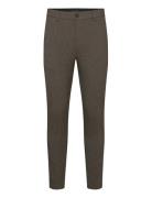 Milano Xo Elian Pants Bottoms Trousers Casual Brown Clean Cut Copenhag...