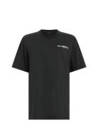 Fleurir Bf Tee Tops T-shirts & Tops Short-sleeved Black AllSaints