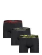 Men's Knit 3-Pack Boxer Boxershorts Black Emporio Armani