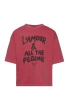 Short Sleeves Tee-Shirt Tops T-Kortærmet Skjorte Red Zadig & Voltaire ...