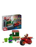 Iron Man Med Motorcykel Og Hulk 76287 Toys Lego Toys Lego Super Heroes...