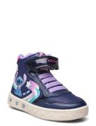 J Skylin Girl High-top Sneakers Blue GEOX