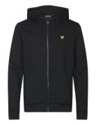 Full-Zip Hoodie Sport Sweatshirts & Hoodies Hoodies Black Lyle & Scott...