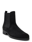 Chelsea Shoes Boots Ankle Boots Ankle Boots Flat Heel Black Gabor