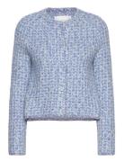 Josh Cardigan Tops Knitwear Cardigans Blue Fabienne Chapot