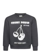 Parisy Sweatshirt Tops Sweatshirts & Hoodies Sweatshirts Grey Sofie Sc...