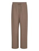 Fqlaguna-Pants Bottoms Trousers Straight Leg Brown FREE/QUENT