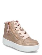 Girls Court High High-top Sneakers Gold Skechers