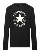 Converse Essentials Long Sleeve Tee Tops T-shirts Long-sleeved T-Skjor...