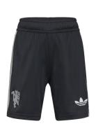 Manchester United Fc 3 Sho Y Sport Shorts Sport Shorts Black Adidas Pe...