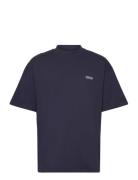 Wbbose Spot Tee Tops T-Kortærmet Skjorte Navy Woodbird