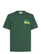 Tejas Stack Tee Designers T-Kortærmet Skjorte Green Stan Ray