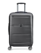 Comete+ 67 Cm Trolley Case Bags Suitcases Black DELSEY PARIS