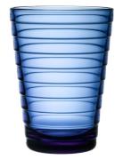 Aino Aalto Tumbler 33Cl 2Pc Home Tableware Glass Drinking Glass Blue I...