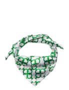 Rhulka Sqaure Scarf Accessories Scarves Lightweight Scarves Green Rose...