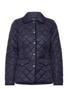 Quilted Barn Jacket Quiltet Jakke Navy Polo Ralph Lauren