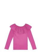 Renate Tops T-shirts Long-sleeved T-Skjorte Pink Molo