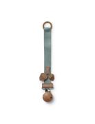 Pacifier Clip Wood - Hazy Jade Acorn Baby & Maternity Pacifiers & Acce...