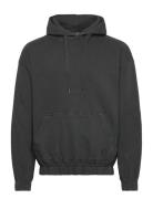 Rrandy Sweat Hood Over D Fit Tops Sweatshirts & Hoodies Hoodies Black ...