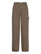 Brushed Cotton Cargo Pant Bottoms Trousers Cargo Pants Brown Calvin Kl...