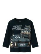 Nmmsikke Batwheels Ls Nreg Top Wab Tops T-shirts Long-sleeved T-Skjort...