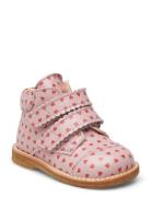 Shoes - Flat - With Velcro Boots Støvler Pink ANGULUS