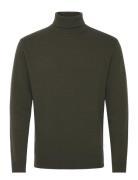 Ragnar Tops Knitwear Turtlenecks Green SIR Of Sweden