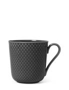 Rhombe Earth Krus Med Hank 39 Cl Slate Home Tableware Cups & Mugs Coff...