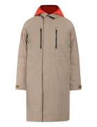 Malik Usx Parka Parka Jakke Beige Didriksons